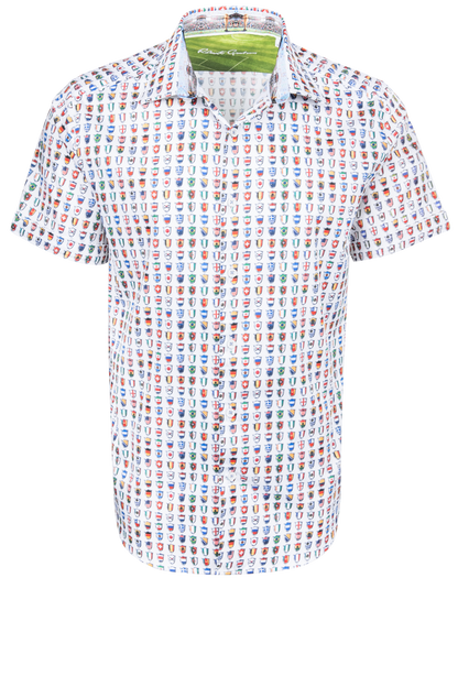 Robert Graham For The Win Button-Front Shirt
