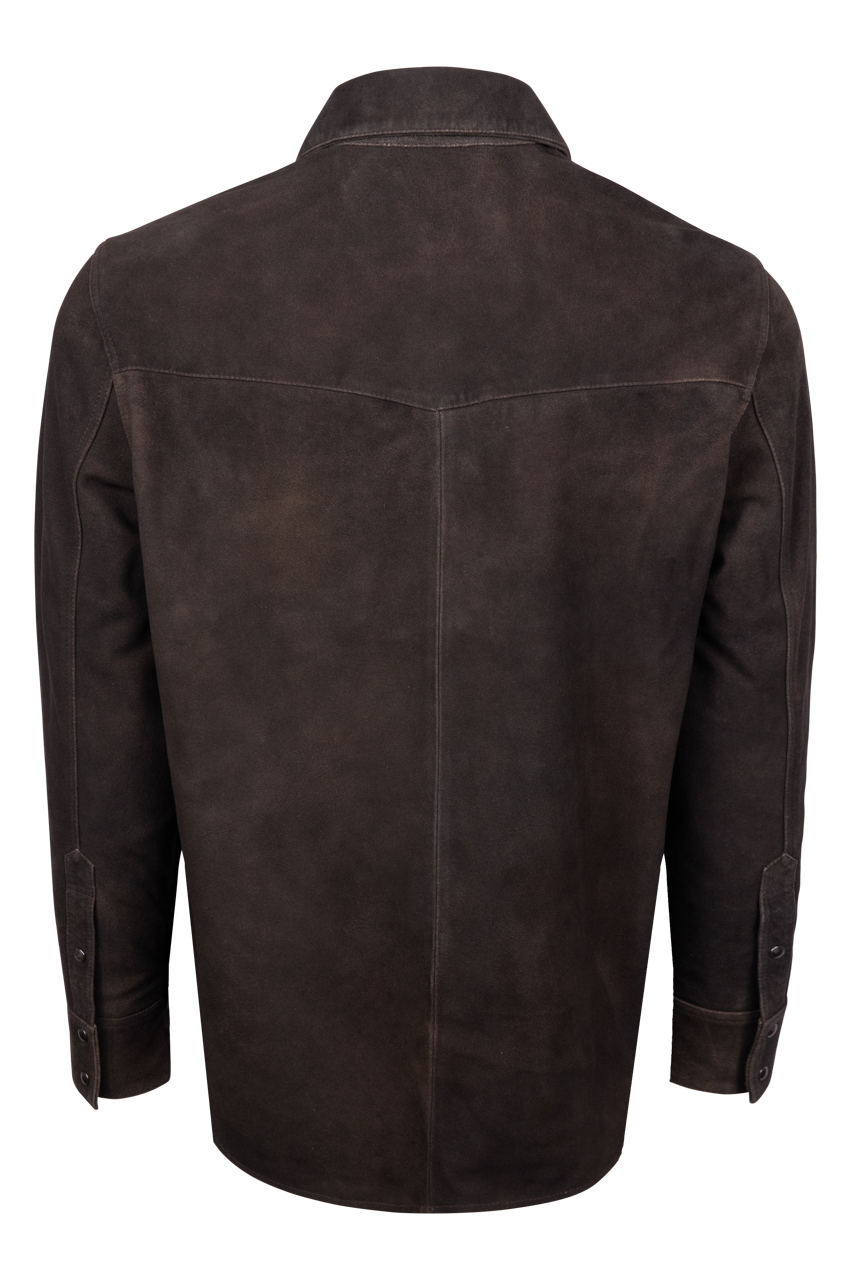 Robert Graham Marstow Suede Shirt Jacket