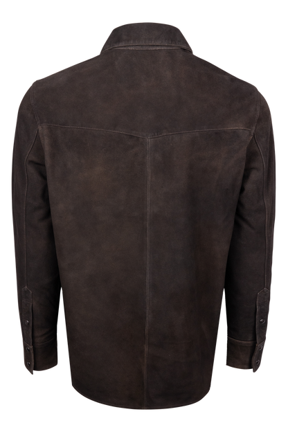 Robert Graham Marstow Suede Shirt Jacket