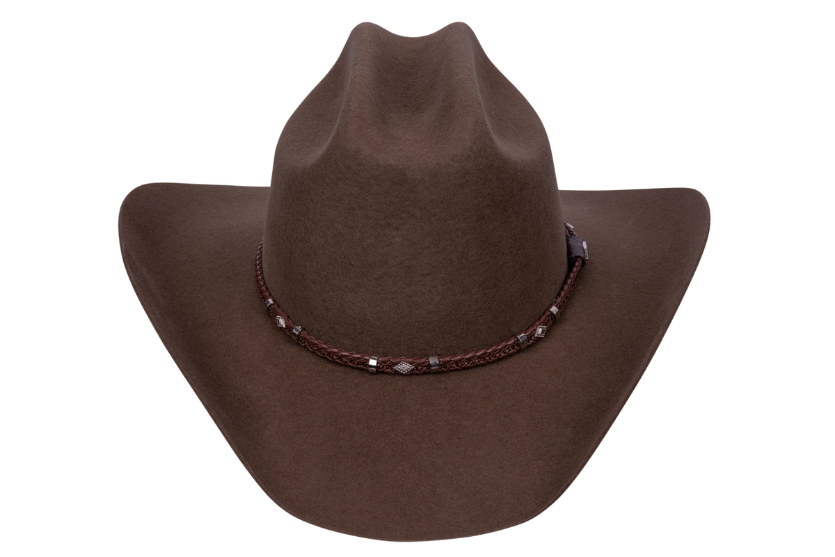Pinto Ranch Gholson 4X Felt Cowboy Hat - Tan