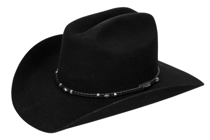 Pinto Ranch Gholson 4X Felt Cowboy Hat - Black