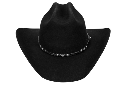 Pinto Ranch Gholson 4X Felt Cowboy Hat - Black