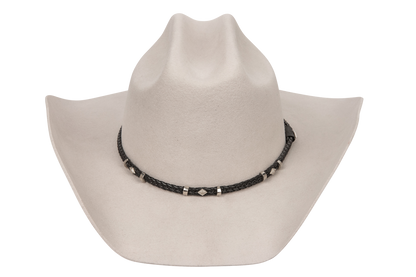 Pinto Ranch Gholson 4X Felt Cowboy Hat - Silverbelly