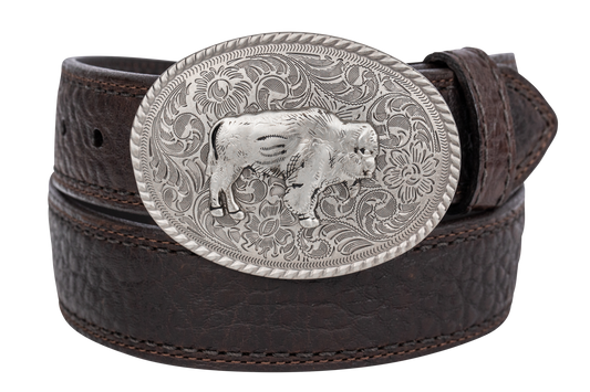 Vintage Bison Mr. Bison Men's Western Belt