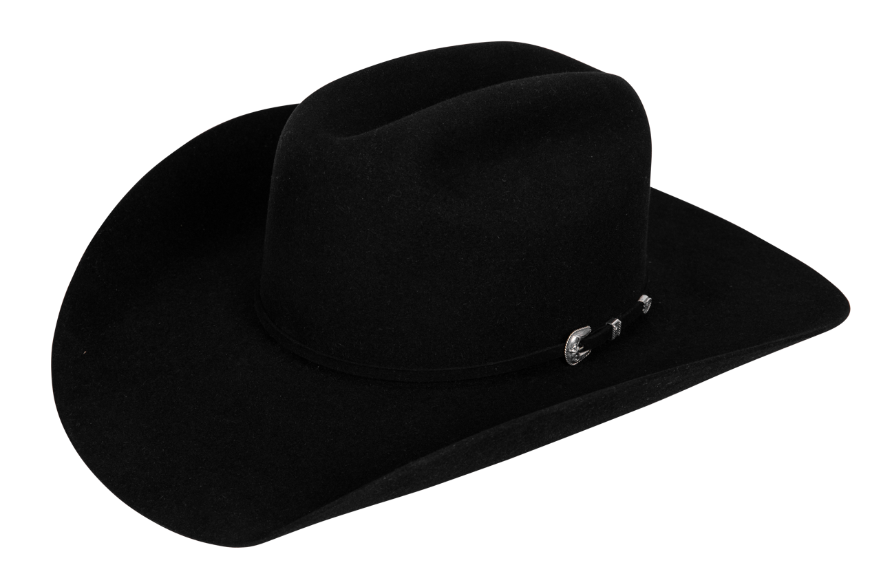 American Hat Co. 200X Black Felt Cowboy Hat