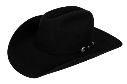 American Hat Co. 200X Black Felt Cowboy Hat
