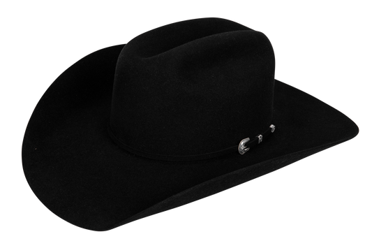 American Hat Co. 200X Black Felt Cowboy Hat