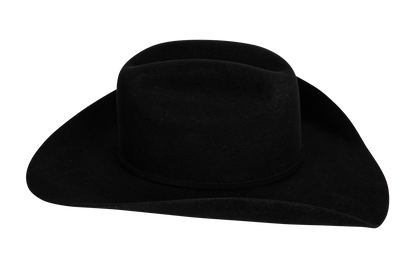 American Hat Co. 200X Black Felt Cowboy Hat