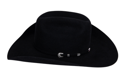 American Hat Co. 200X Black Felt Cowboy Hat
