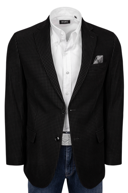 Robert Graham Somerton Houndstooth Sport Coat - Black
