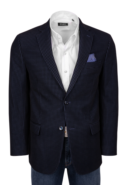 Robert Graham Somerton Houndstooth Sport Coat - Navy
