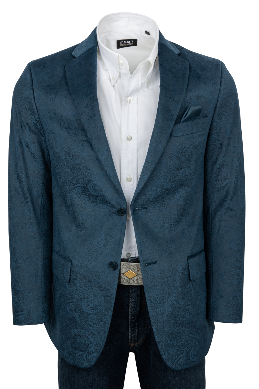 Robert Graham Harriston Paisley Sport Coat - Teal