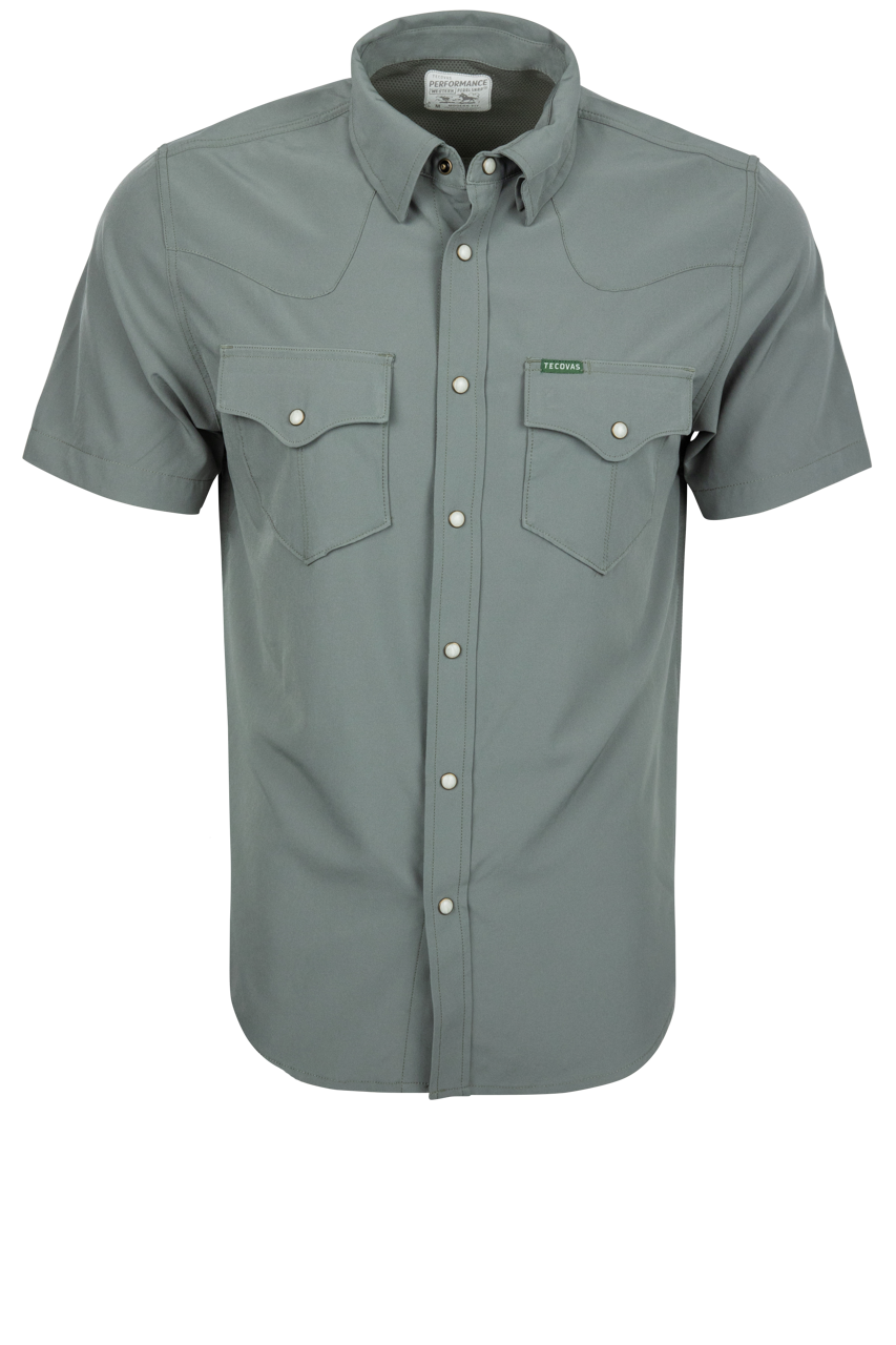 Tecovas Performance Western Snap Shirt | Pinto Ranch
