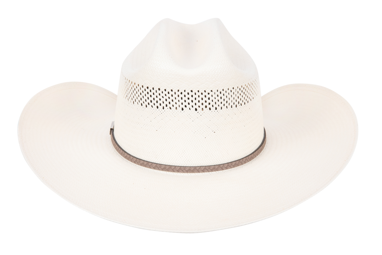 Stetson Plait 10X Straw Cowboy Hat