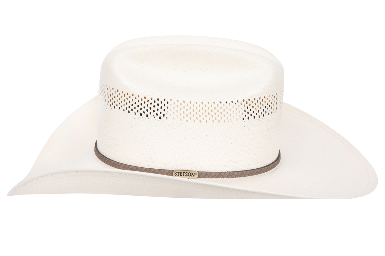 Stetson Plait 10X Straw Cowboy Hat