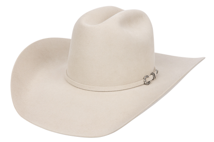 Resistol Rough N Ready 30X Felt Cowboy Hat - Silver Belly