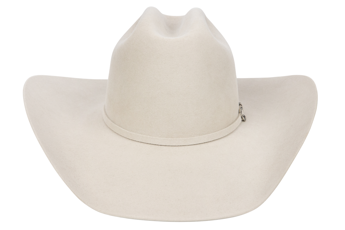 Resistol Rough N Ready 30X Felt Cowboy Hat - Silver Belly