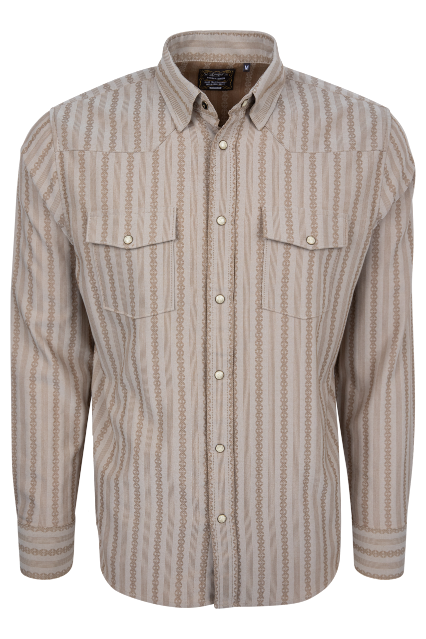 Snaps Heritage Vista Stripe Long Sleeve Shirt