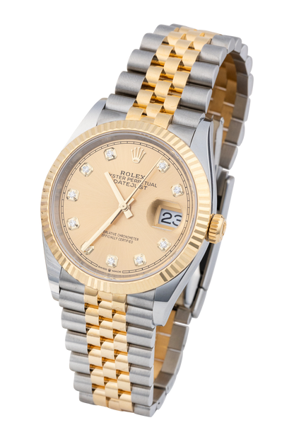 Pinto Ranch 36mm Champagne Diamond Dial Luxury Watch