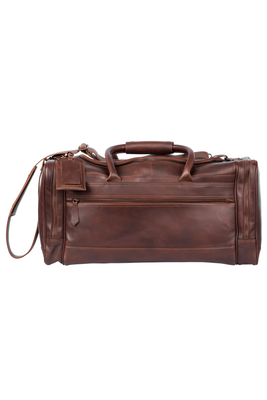 Madison Creek Leather Weekender Bag