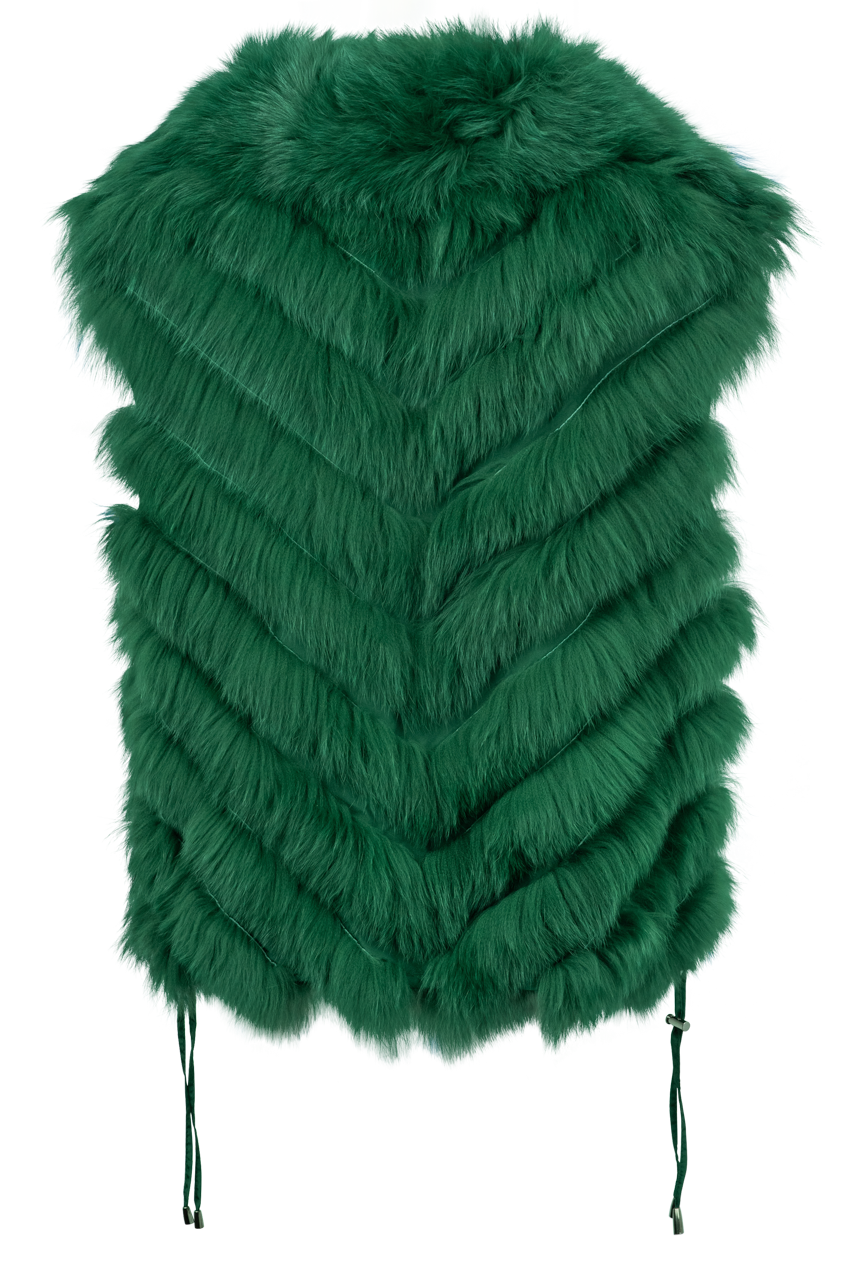 Diomi Fox Fur Vest