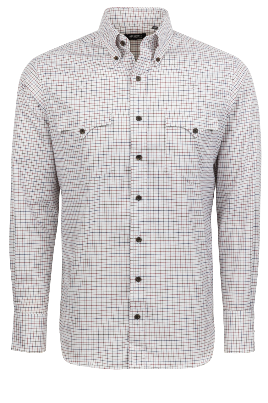 Lyle Lovett for Hamilton Button-Front Shirt - White