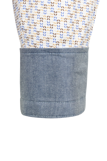 Pinto Ranch YY Collection Button-Front Shirt - Oat