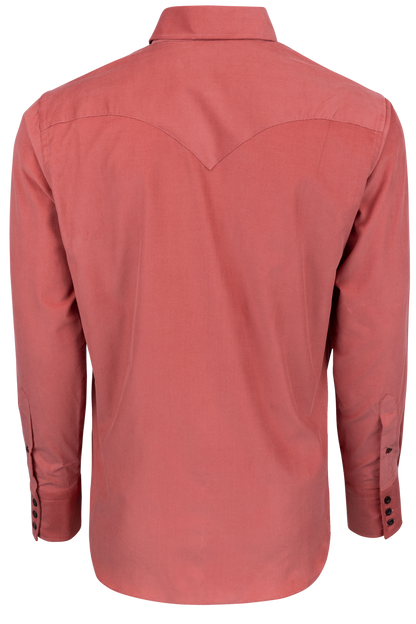 Lyle Lovett for Hamilton Snap Front Shirt - Coral