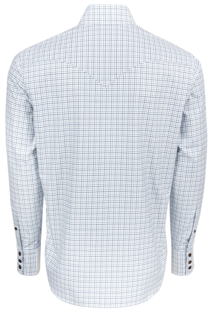 Lyle Lovett for Hamilton Snap Front Shirt - Light Blue