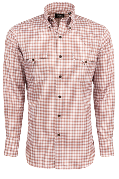 Lyle Lovett for Hamilton Snap Front Shirt - Rose
