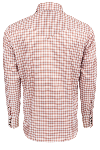 Lyle Lovett for Hamilton Snap Front Shirt - Rose
