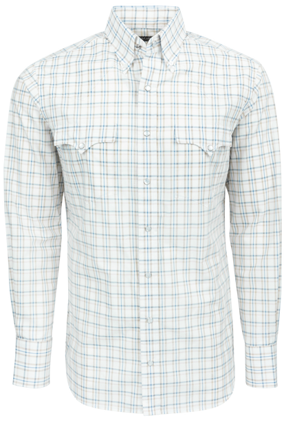 Lyle Lovett for Hamilton Snap Front Shirt - Multi Plaid