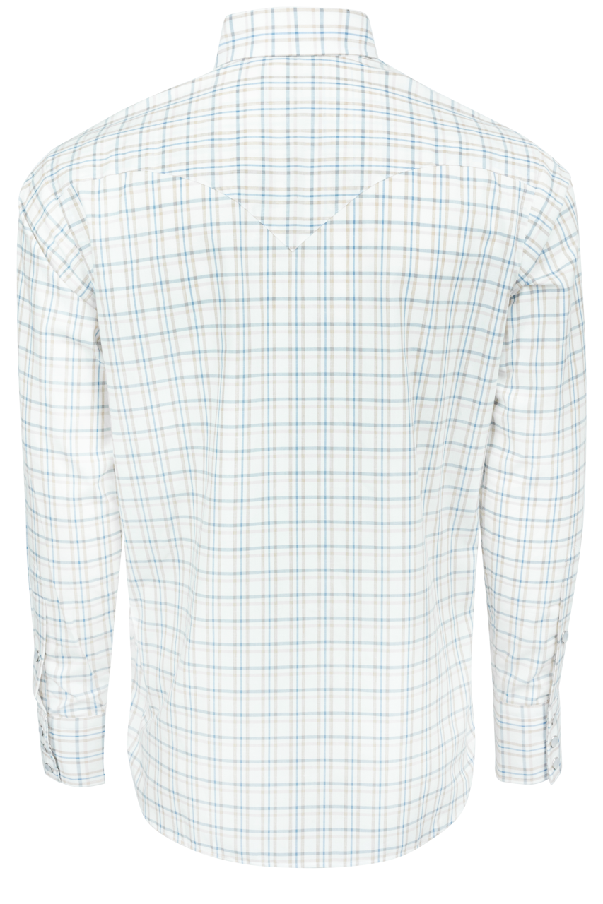 Lyle Lovett for Hamilton Snap Front Shirt - Multi Plaid