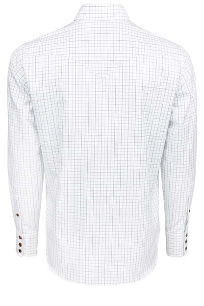Lyle Lovett for Hamilton Button-Front Shirt - White