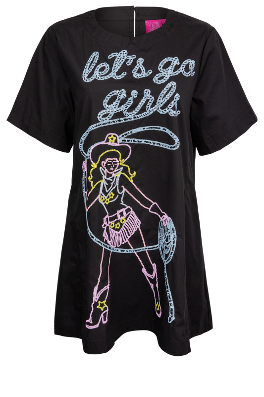 Queen of Sparkles Lassoing Cowgirl Dress