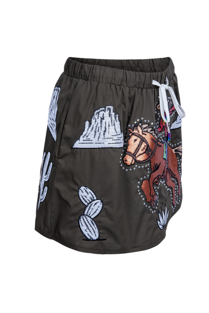Queen of Sparkles Western Icon Skirt