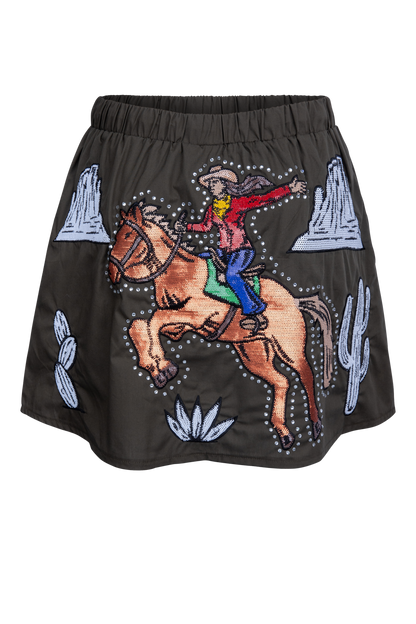 Queen of Sparkles Western Icon Skirt