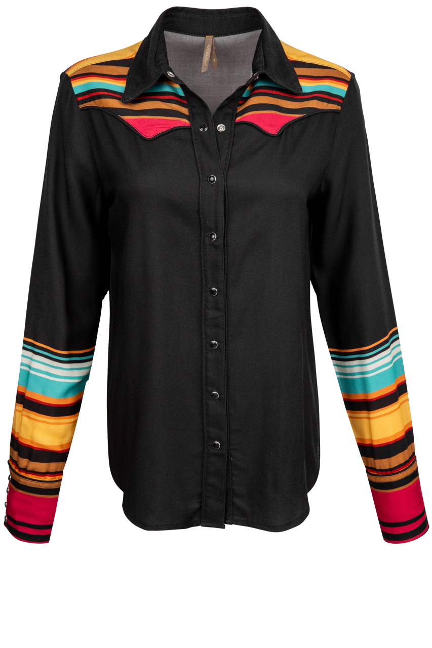 Stetson Women's Western Striped Shirt