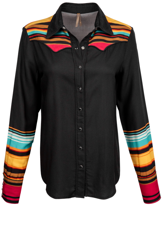 Stetson Women's Western Striped Shirt