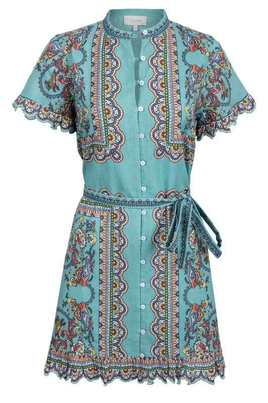 Noelle Paisley Print Dress