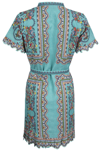 Noelle Paisley Print Dress