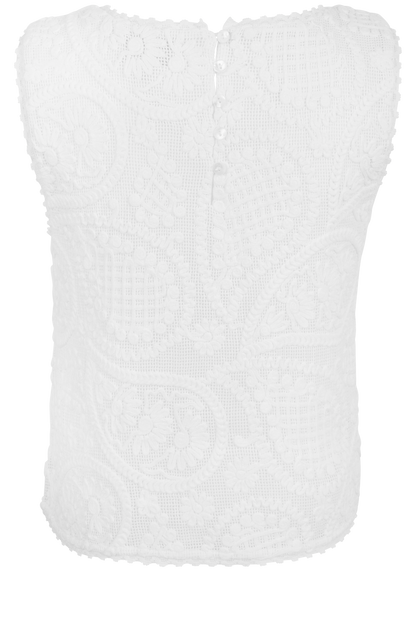 Willow Paisley Lace Sleeveless Top