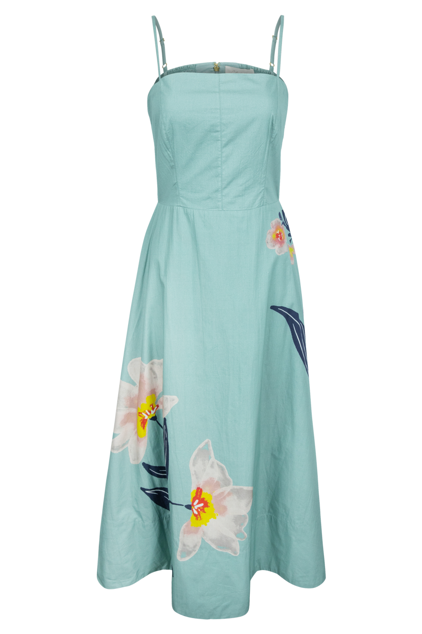 Riley Floral Print Dress