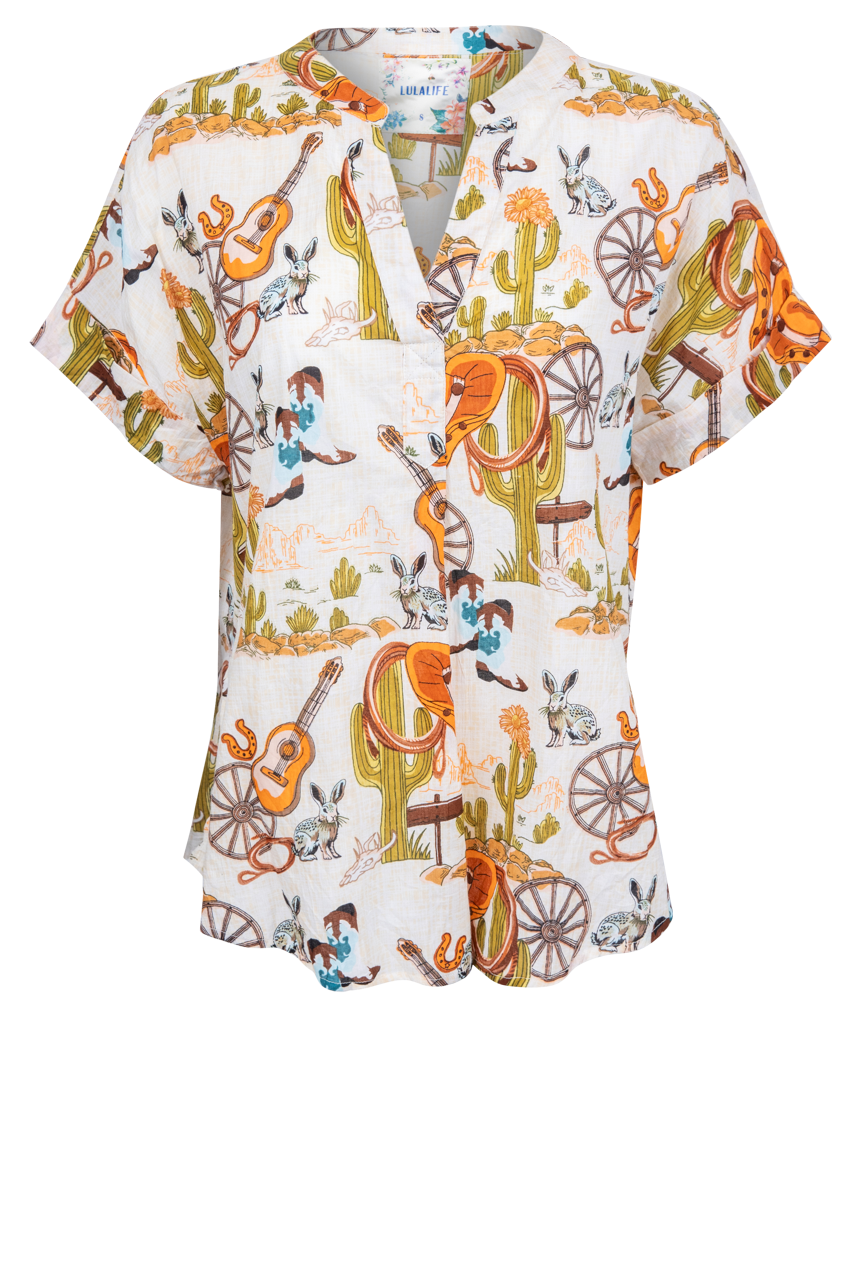 Lula Life Printed Prairie Top
