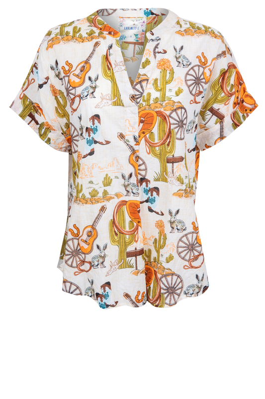 Lula Life Printed Prairie Top