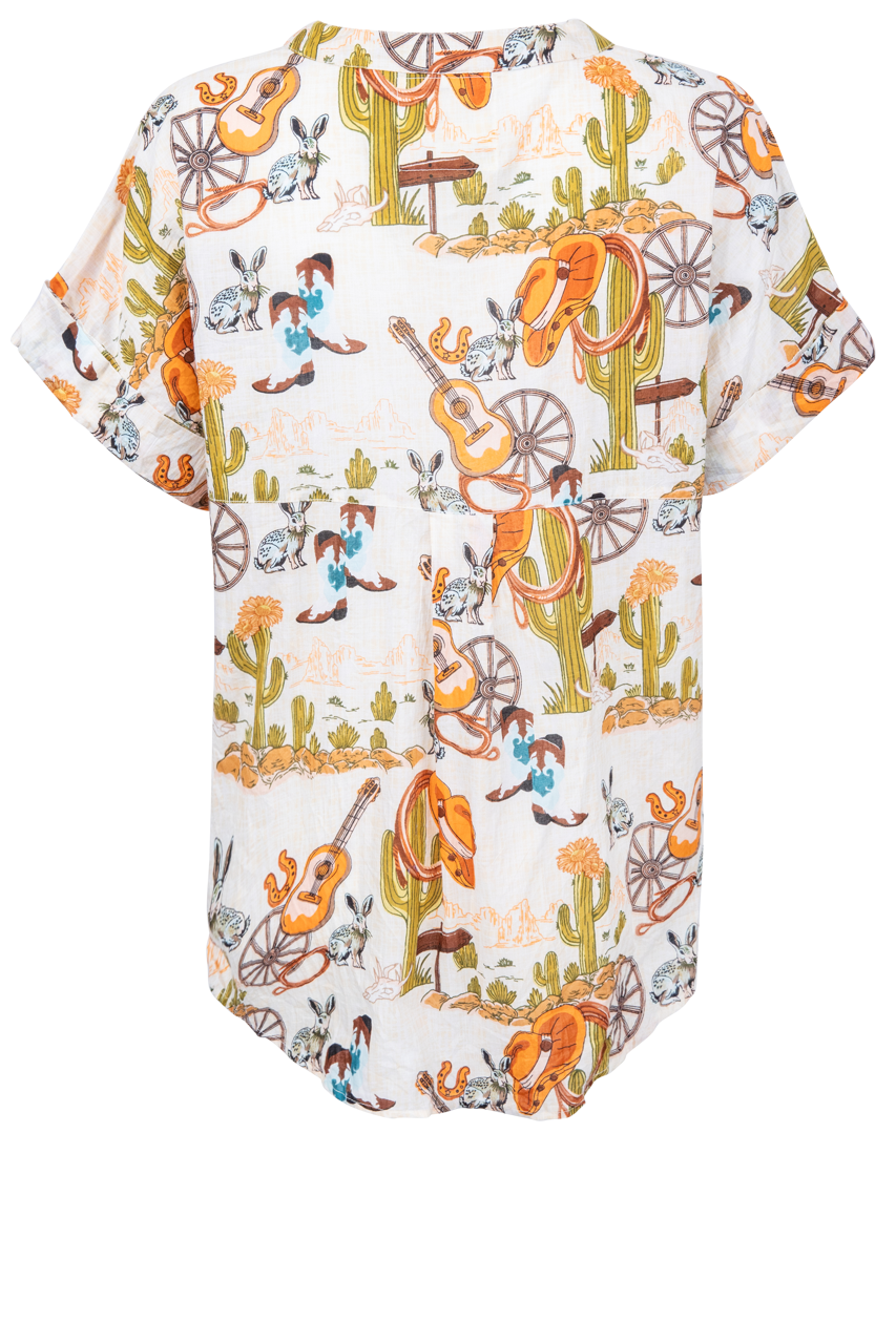 Lula Life Printed Prairie Top