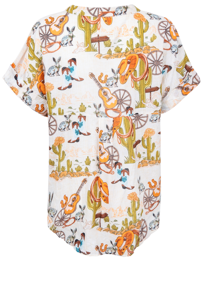 Lula Life Printed Prairie Top