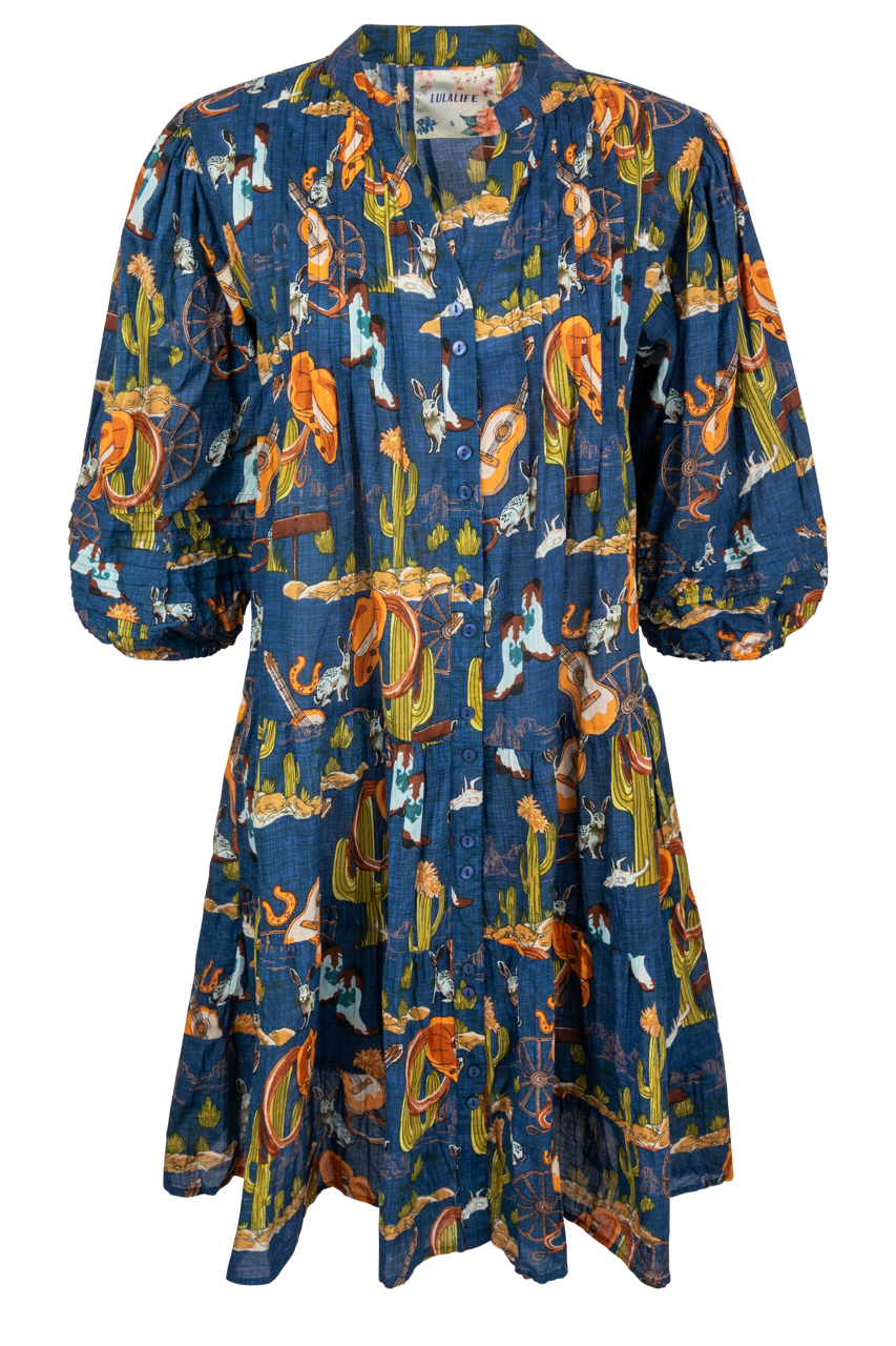 Lula Life Printed Prairie Dress