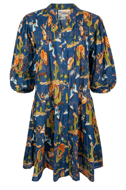 Lula Life Printed Prairie Dress