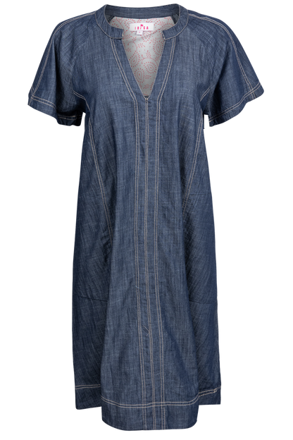 Ibisa Denim Swing Dress